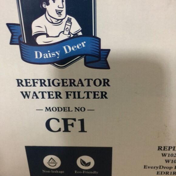 NEW Daisy Deer CF1 Refrigerator Water Filter 3 Pk Compatible Whirlpool EDR1RXD1 - Picture 2 of 3